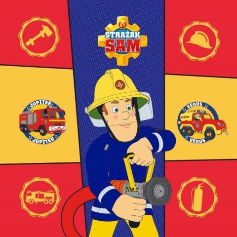 Ręcznik Magiczny 30x30 Strażak Sam 0341 bawełniany dziecięcy do przedszkola 057 Fireman Sam Ręcznik Magiczny 30x30 Strażak Sam 0341 bawełniany dziecięcy do przedszkola 057 Fireman Sam