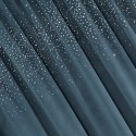 Zasłona 140x270 Aurora granatowa ciemna cekiny welurowa gotowa na taśmie Eurofirany Zasłona 140x270 Aurora granatowa ciemna cekiny welurowa gotowa na taśmie Eurofirany