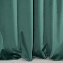 Zasłona 140x270 Aurora turkusowa ciemna cekiny welurowa gotowa na taśmie Eurofirany Zasłona 140x270 Aurora turkusowa ciemna cekiny welurowa gotowa na taśmie Eurofirany