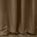 Zasłona 140x270 Sibel brązowa welurowa gotowa na taśmie Pierre Cardin Zasłona 140x270 Sibel brązowa welurowa gotowa na taśmie Pierre Cardin