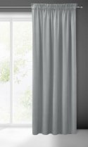 Zasłona 140x270 Sibel srebrna welurowa gotowa na taśmie Pierre Cardin Zasłona 140x270 Sibel srebrna welurowa gotowa na taśmie Pierre Cardin