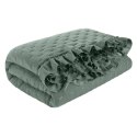 Narzuta dekoracyjna 170x210 Libi miętowa ciemna falbanka Eurofirany Narzuta dekoracyjna 170x210 Libi miętowa ciemna falbanka Eurofirany