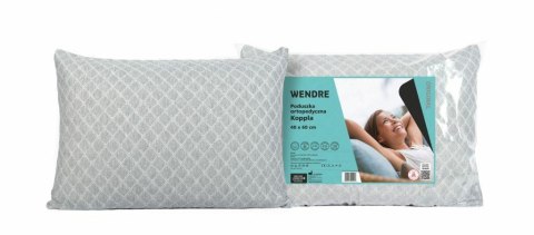 Poduszka ortopedyczna 40x60 Koppla szara wyrób medyczny Pianka poliuretanowa viscoelastyczna Poduszka ortopedyczna 40x60 Koppla szara wyrób medyczny Pianka poliuretanowa viscoelastyczna
