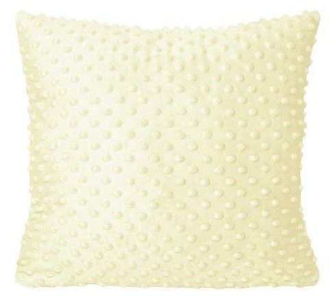 Poszewka dekoracyjna 40x40 Minky ekri 05 Poszewka dekoracyjna 40x40 Minky ekri 05