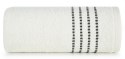 Ręcznik 30x50 Fiore kremowy 500g/m2 frotte ozdobiony bordiurą w postaci cienkich paseczków Eurofirany Ręcznik 30x50 Fiore kremowy 500g/m2 frotte ozdobiony bordiurą w postaci cienkich paseczków Eurofirany