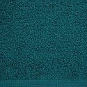 Ręcznik Gładki 1 70x140 turkusowy ciemny 400g/m2 frotte Eurofirany