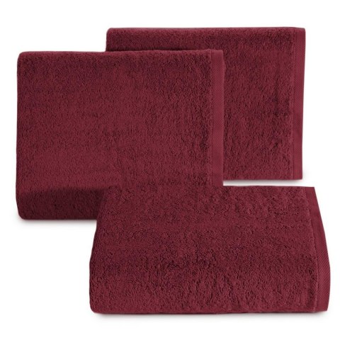 Ręcznik Gładki 2 100x150 bordowy 36 500g/m2 Eurofirany Ręcznik Gładki 2 100x150 bordowy 36 500g/m2 Eurofirany