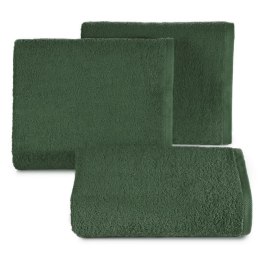 Ręcznik Gładki 2 100x150 zielony ciemny 31 500g/m2 Eurofirany
