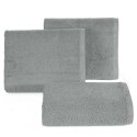 Ręcznik Gładki 2 50x100 stalowy 26 500g/m2 Eurofirany Ręcznik Gładki 2 50x100 stalowy 26 500g/m2 Eurofirany