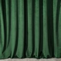 Zasłona 140x270 Melanie zielona ciemna welurowa gotowa na taśmie Eurofirany Zasłona 140x270 Melanie zielona ciemna welurowa gotowa na taśmie Eurofirany