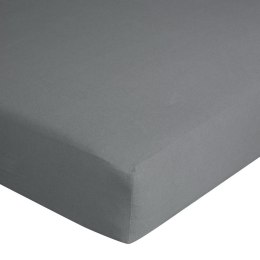 Prześcieradło jersey z gumką 120x200 stalowe na wysoki materac 25 cm 125 g/m2