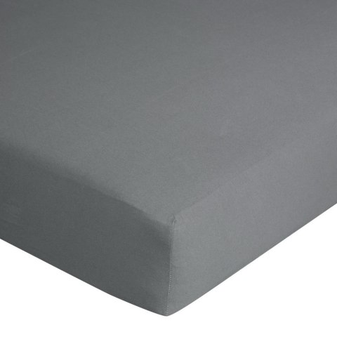 Prześcieradło jersey z gumką 180x200 stalowe na wysoki materac 30 cm 125 g/m2 Prześcieradło jersey z gumką 180x200 stalowe na wysoki materac 30 cm 125 g/m2