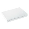 Prześcieradło jersey z gumką 220x200 białe na wysoki materac 30 cm 125 g/m2 Prześcieradło jersey z gumką 220x200 białe na wysoki materac 30 cm 125 g/m2