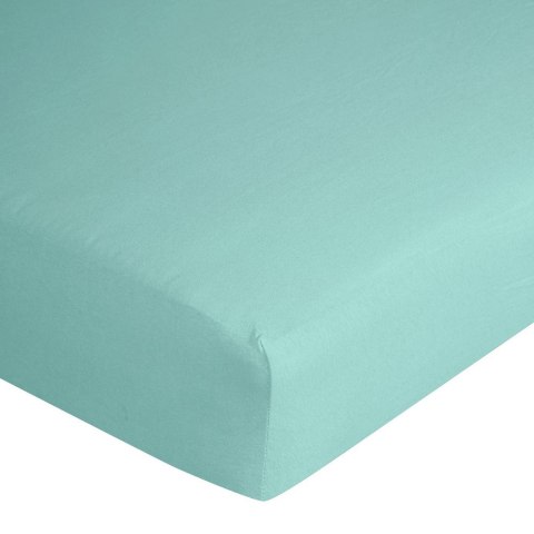 Prześcieradło jersey z gumką 90x200 miętowe na wysoki materac 25 cm 125 g/m2 Prześcieradło jersey z gumką 90x200 miętowe na wysoki materac 25 cm 125 g/m2