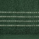 Ręcznik 50x90 Fiore zielony 500g/m2 frotte ozdobiony bordiurą w postaci cienkich paseczków Eurofirany Ręcznik 50x90 Fiore zielony 500g/m2 frotte ozdobiony bordiurą w postaci cienkich paseczków Eurofirany