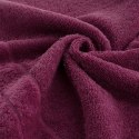 Ręcznik Damla 50x90 amarantowy 500g/m2 frotte Eurofirany Ręcznik Damla 50x90 amarantowy 500g/m2 frotte Eurofirany
