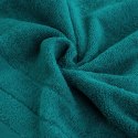 Ręcznik Damla 50x90 turkusowy ciemny 500g/m2 frotte Eurofirany Ręcznik Damla 50x90 turkusowy ciemny 500g/m2 frotte Eurofirany