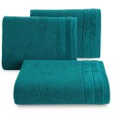 Ręcznik Damla 50x90 turkusowy ciemny 500g/m2 frotte Eurofirany Ręcznik Damla 50x90 turkusowy ciemny 500g/m2 frotte Eurofirany