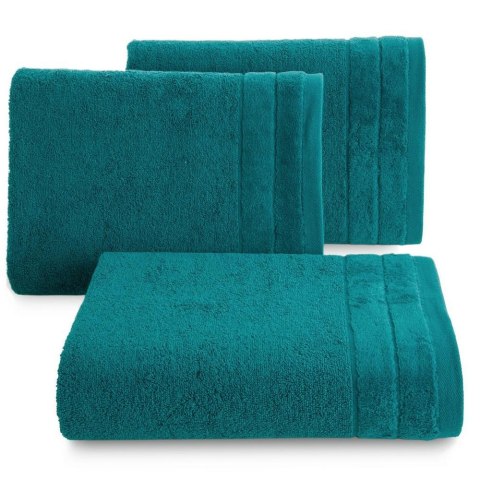 Ręcznik Damla 50x90 turkusowy ciemny 500g/m2 frotte Eurofirany Ręcznik Damla 50x90 turkusowy ciemny 500g/m2 frotte Eurofirany
