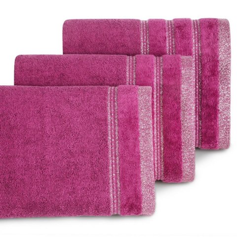 Ręcznik Glory 1 50x90 amarantowy 500g/m2 frotte Eurofirany Ręcznik Glory 1 50x90 amarantowy 500g/m2 frotte Eurofirany