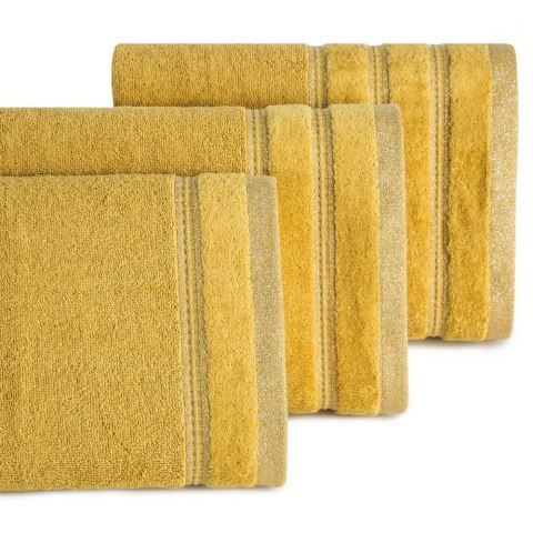 Ręcznik Glory 1 50x90 musztardowy 500g/m2 frotte Eurofirany Ręcznik Glory 1 50x90 musztardowy 500g/m2 frotte Eurofirany