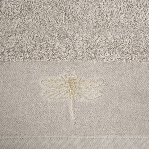 Ręcznik Lori 1 50x90 beżowy ważka 485g/m2 frotte Eurofirany Ręcznik Lori 1 50x90 beżowy ważka 485g/m2 frotte Eurofirany
