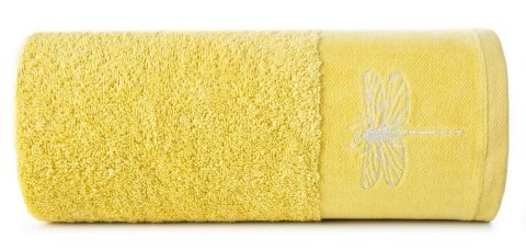 Ręcznik Lori 1 70x140 musztardowy ważka 485g/m2 frotte Eurofirany Ręcznik Lori 1 70x140 musztardowy ważka 485g/m2 frotte Eurofirany