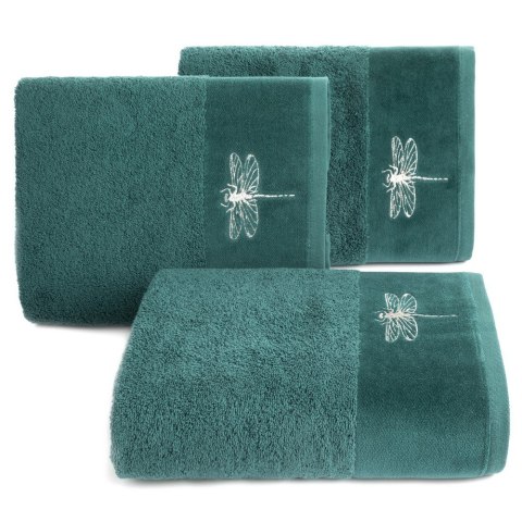 Ręcznik Lori 1 70x140 turkusowy ważka 485g/m2 frotte Eurofirany Ręcznik Lori 1 70x140 turkusowy ważka 485g/m2 frotte Eurofirany