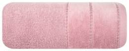 Ręcznik Mari 30x50 liliowy ciemny 500g/m2 frotte Eurofirany