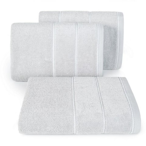 Ręcznik Mari 30x50 srebrny 500g/m2 frotte Eurofirany Ręcznik Mari 30x50 srebrny 500g/m2 frotte Eurofirany