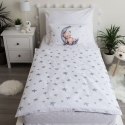 Pościel bawełniana 100x135 Miś baloniki gwiazki 7547 biała szara księżyc chmurki Teddy Bear dziecięca do łóżeczka poszewka 40x60 Pościel bawełniana 100x135 Miś baloniki gwiazki 7547 biała szara księżyc chmurki Teddy Bear dziecięca do łóżeczka poszewka 40x60