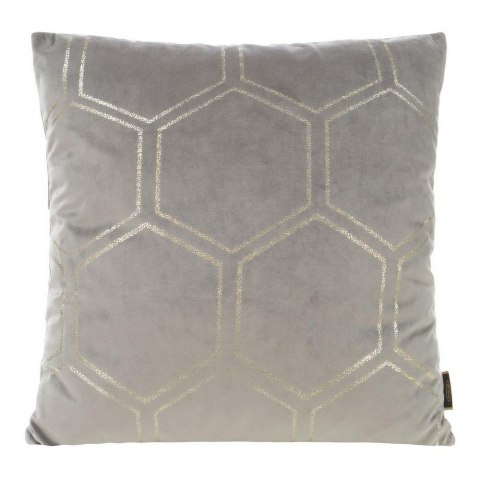 Poszewka dekoracyjna 45x45 Blink 12B srebrna złota plaster miodu welurowa Eurofirany Poszewka dekoracyjna 45x45 Blink 12B srebrna złota plaster miodu welurowa Eurofirany