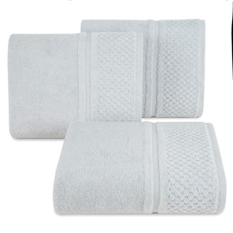 Ręcznik Ibiza 50x90 srebrny 550g/m2 frotte Eurofirany Ręcznik Ibiza 50x90 srebrny 550g/m2 frotte Eurofirany
