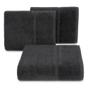Ręcznik Ibiza 70x140 czarny 550g/m2 frotte Eurofirany