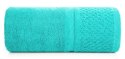Ręcznik Ibiza 70x140 turkusowy jasny 550g/m2 frotte Eurofirany