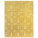 Koc narzuta z mikrofibry 150x200 Ginko 4 miodowy zdobiony srebrnym wzorem geometrycznym Eurofirany Koc narzuta z mikrofibry 150x200 Ginko 4 miodowy zdobiony srebrnym wzorem geometrycznym Eurofirany