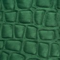 Narzuta dekoracyjna 220x240 Salvia 7 zielona ciemna z motywem krokodylej skóry Limited Collection Eurofirany Narzuta dekoracyjna 220x240 Salvia 7 zielona ciemna z motywem krokodylej skóry Limited Collection Eurofirany