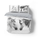 Pościel bawełniana 220x200 3819 A Konie koń biała szara młodzieżowa konik kucyk horse Holland Natura 2 Pościel bawełniana 220x200 3819 A Konie koń biała szara młodzieżowa konik kucyk horse Holland Natura 2