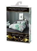 Pościel satynowa 160x200 Minerals 005 minerały seledyn szary beżowy Pościel satynowa 160x200 Minerals 005 minerały seledyn szary beżowy