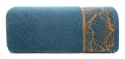 Ręcznik 70x140 Musa 3 granatowy liście miłorzębu 500g/2 frotte Limited Collection Eurofirany Ręcznik 70x140 Musa 3 granatowy liście miłorzębu 500g/2 frotte Limited Collection Eurofirany