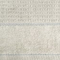 Ręcznik Glory 2 50x90 beżowy z welurową bordiurą i srebrną nicią 500g/m2 frotte Eurofirany Ręcznik Glory 2 50x90 beżowy z welurową bordiurą i srebrną nicią 500g/m2 frotte Eurofirany