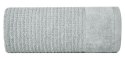 Ręcznik Glory 2 50x90 stalowy z welurową bordiurą i srebrną nicią 500g/m2 frotte Eurofirany Ręcznik Glory 2 50x90 stalowy z welurową bordiurą i srebrną nicią 500g/m2 frotte Eurofirany