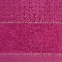 Ręcznik Glory 2 70x140 amarantowy z welurową bordiurą i srebrną nicią 500g/m2 frotte Eurofirany Ręcznik Glory 2 70x140 amarantowy z welurową bordiurą i srebrną nicią 500g/m2 frotte Eurofirany