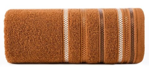 Ręcznik Livia 3 30x50 ceglasty 460g/m2 frotte Eurofirany