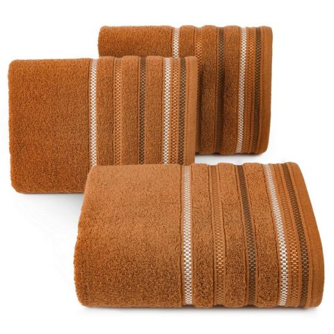 Ręcznik Livia 3 30x50 ceglasty 460g/m2 frotte Eurofirany Ręcznik Livia 3 30x50 ceglasty 460g/m2 frotte Eurofirany
