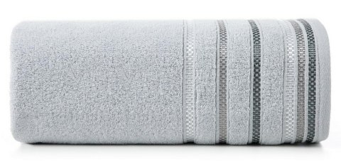 Ręcznik Livia 3 50x90 srebrny 460g/m2 frotte Eurofirany Ręcznik Livia 3 50x90 srebrny 460g/m2 frotte Eurofirany