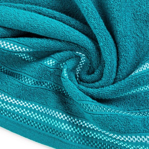Ręcznik Livia 3 50x90 turkusowy 460g/m2 frotte Eurofirany Ręcznik Livia 3 50x90 turkusowy 460g/m2 frotte Eurofirany