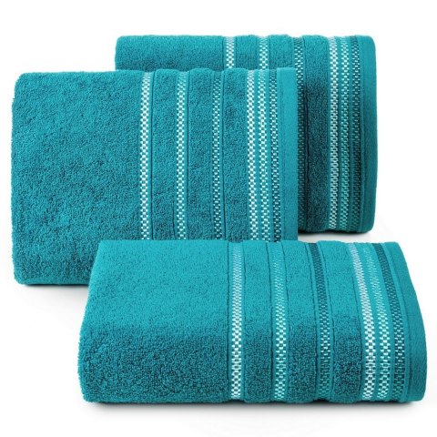 Ręcznik Livia 3 50x90 turkusowy 460g/m2 frotte Eurofirany Ręcznik Livia 3 50x90 turkusowy 460g/m2 frotte Eurofirany