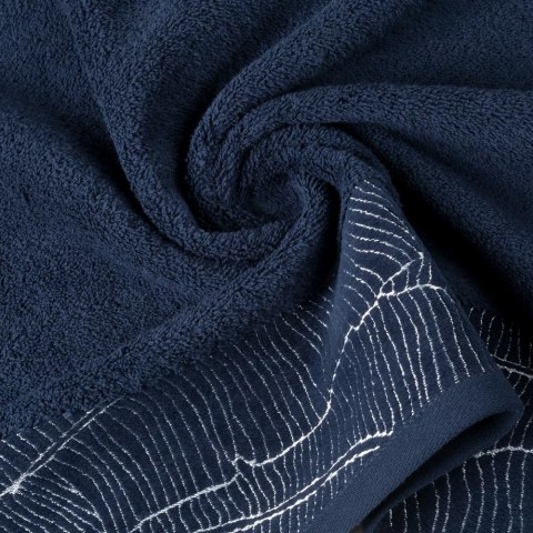 Ręcznik Metalic 30x50 granatowy 485g/m2 frotte Eurofirany Ręcznik Metalic 30x50 granatowy 485g/m2 frotte Eurofirany