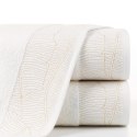 Ręcznik Metalic 30x50 kremowy 485g/m2 frotte Eurofirany Ręcznik Metalic 30x50 kremowy 485g/m2 frotte Eurofirany